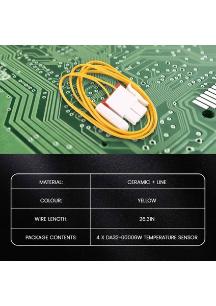 4pcs DA32-00006W Buzdolabı Buzdolabı Samsung AP41336842 DA32-10105R Için Sıcaklık Sensörü Değiştirme Termostatı (Yurt Dışından) fiyatları