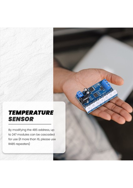 7 Kanal RS485 Ntc Sıcaklık Sensörü Ölçüm Modbus Rtu Kağıtsız Kaydedi Plc NT18B07 (Yurt Dışından) fırsatları