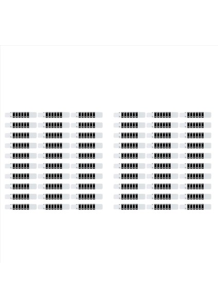 90 Pc Alın Termometre Şeritler Yapışkan Termometre Şeritleri Yeniden Kullanılabilir Termometre Çıkartmaları Bozma Çıkartma (Yurt Dışından)