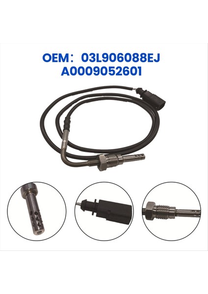 Vw Beetle Golf Jetta Için Audi A3 Için Egzoz Gazı Sıcaklık Sensörü 2011-2014 2 0l 03L906088EJ A0009052601 904-723 (Yurt Dışından) fırsatları