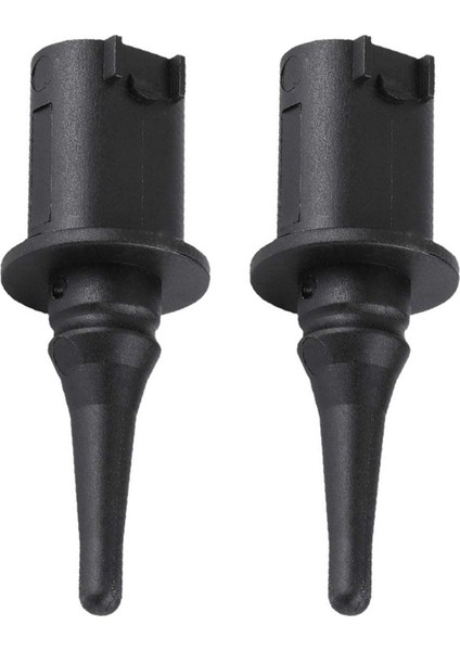 2x Siyah Dış Ortam Hava Sıcaklığı Sensörü 0075421318 Mercedes Için Uygun Benz C E S Akıllı Sprinter (Yurt Dışından)