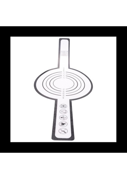 2x Silikon Pişirme Mat Hollandalı Fırın Ekmek Pişirme Uzun Saplı Yapışmaz Pişirme Mat 8 3inch Yeniden Kullanılabilir Saplar Siyah (Yurt Dışından) modelleri