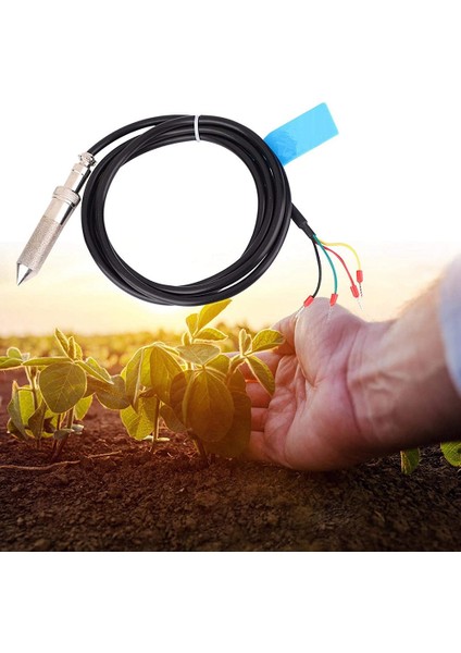 Toprak Nem Sensörü Nem Sıcaklık Sensörü Dijital Toprak Nem Sensörü Ölçer Çiçek Kreşi (FS200-SHT30) (Yurt Dışından) fırsatları