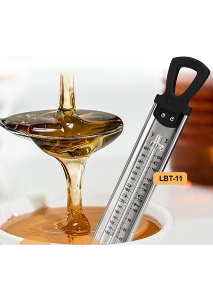 Paslanmaz Çelik Mutfak Pişirme Termometre Reçel Şeker Şeker Şeker Ev Kullanın Termometre Ev Sıcaklık Dedektörü Araçları (Yurt Dışından) fırsatları