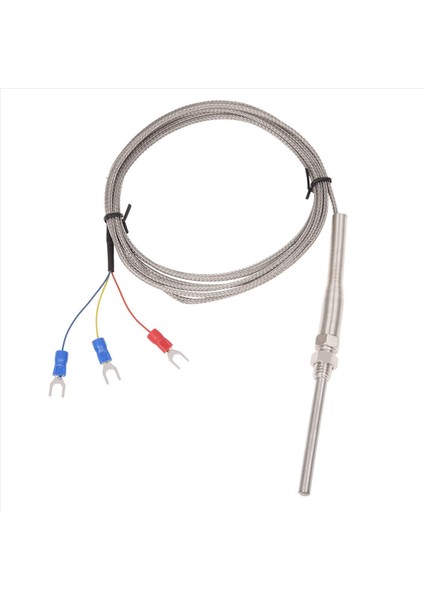 3x 0-400C PT100 Tip 5mm x 50MM Sıcaklık Kontrolör Termokupl Probu 2 Metre (Yurt Dışından) indirimleri