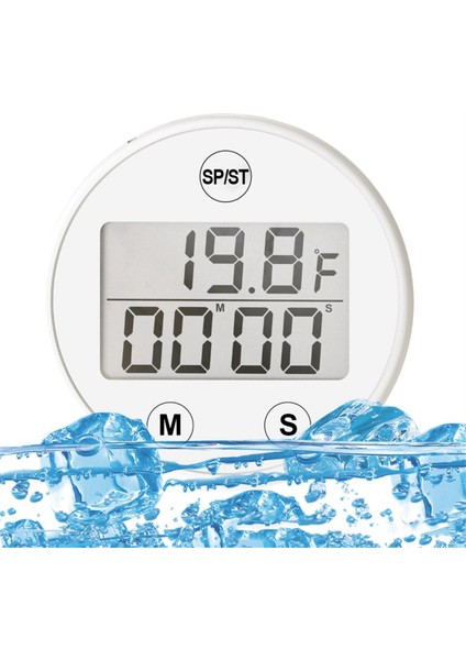 Buz Banyosu Termometre ile Zamanlayıcı Otomatik Buz Banyosu Su Termometresi Nem Aletleri Ev Ölçüm Araçları (Yurt Dışından) fırsatları