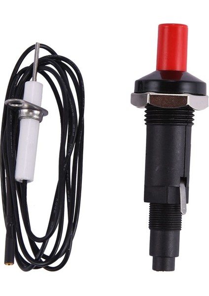 3x Piezo Kontak Seti Kablo ile 1000MM Uzunluğunda Itme Düğmesi Mutfak Çakmakları Gaz Sobaları Fırınlar (Yurt Dışından) fiyatları