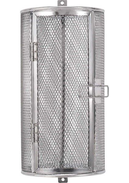 Evrensel Dönen Paslanmaz Çelik Izgara Kahve Çekirdeği Barbekü Izgara Kavurma Davul Ev Mutfak Için Rotisserie Sepeti (Yurt Dışından)