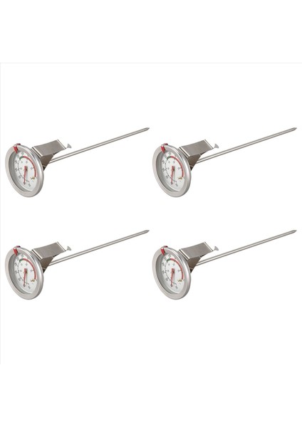 4x Handy 8 Inç Prob N Fry Eti Türkiye Termometresi Bbq Için 2 Inç Kadran Paslanmaz Çelik 50 ℉ -550 ℉ (1 Parça) (Yurt Dışından)