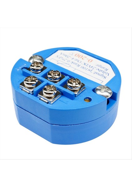 PT100 0-200 Derece Sıcaklık Algılama Verici 4-20MA Çıkış Kafası Monte Sıcaklık Verici (Yurt Dışından) fiyatları