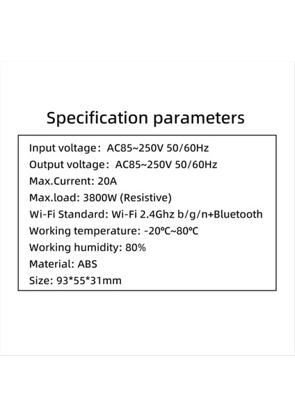 1m Sensör Ewelink Smart Wifi 20A Termostat Sıcaklık Anahtarı (Yurt Dışından) fiyatları