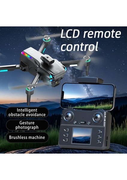 D9 Su Geçirmez Amatör Drone – 4K Kameralı, Fırçasız Motorlu, Akıllı Engel Kaçınma, Ayarlanabilir Elektrikli Kamera, Ekranlı Uzaktan Kumanda Çantalı