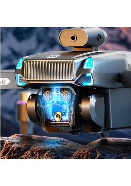 D9 Su Geçirmez Amatör Drone – 4K Kameralı, Fırçasız Motorlu, Akıllı Engel Kaçınma, Ayarlanabilir Elektrikli Kamera, Ekranlı Uzaktan Kumanda Çantalı