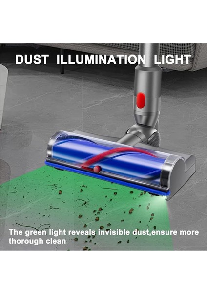 Dyson V7 V8 V10 V11 V15 Dyson Elektrikli Süpürge Aksesuarları Yüksek Torklu Toz Göstergesi Doğrudan Tahrikli Zemin Fırçası (Yurt Dışından) fırsatları