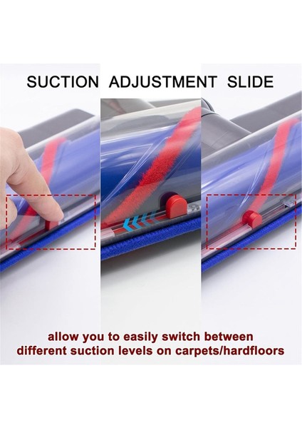 Dyson V7 V8 V10 V11 V15 Dyson Elektrikli Süpürge Aksesuarları Yüksek Torklu Toz Göstergesi Doğrudan Tahrikli Zemin Fırçası (Yurt Dışından) indirimleri