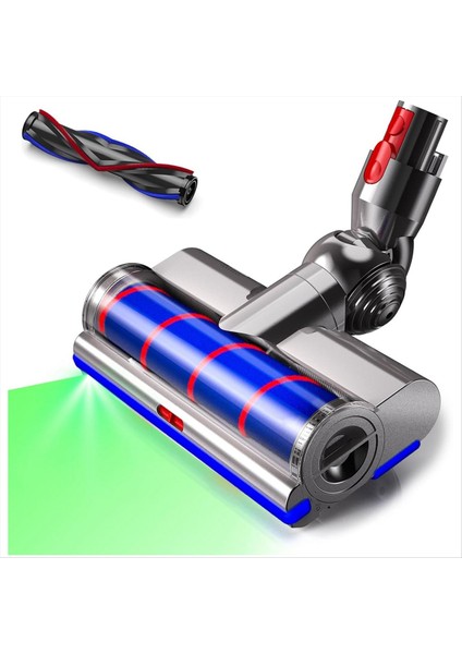 Elektrikli Fırça Dyson V7 V8 V10 V11 V15 Elektrikli Süpürge Yedek Doğrudan Tahrikli Temizleyici Kafa Türbin Zemin Memesi (Yurt Dışından)