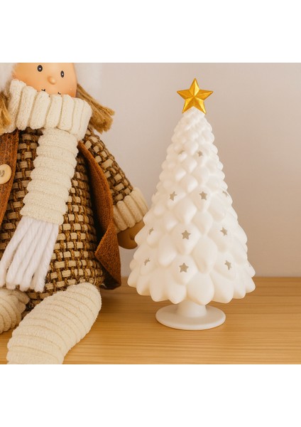 Işıklı 3D Baskı Yılbaşı Ağacı Dekoru | Masaüstü Gece Lambası ve Yeni Yıl Süsleme Ürünü fırsatları