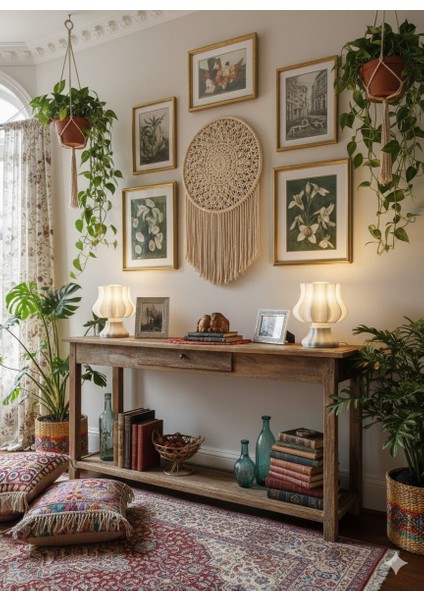 Rustik Lüks Tasarım Abajur ve Gece Lambası (Ampul Hediyeli) indirimleri