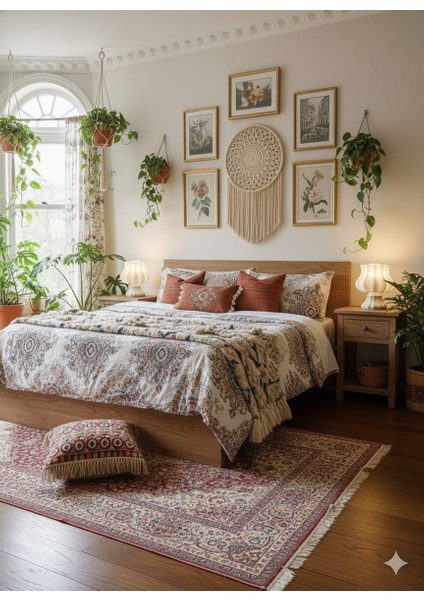 Rustik Lüks Tasarım Abajur ve Gece Lambası (Ampul Hediyeli)