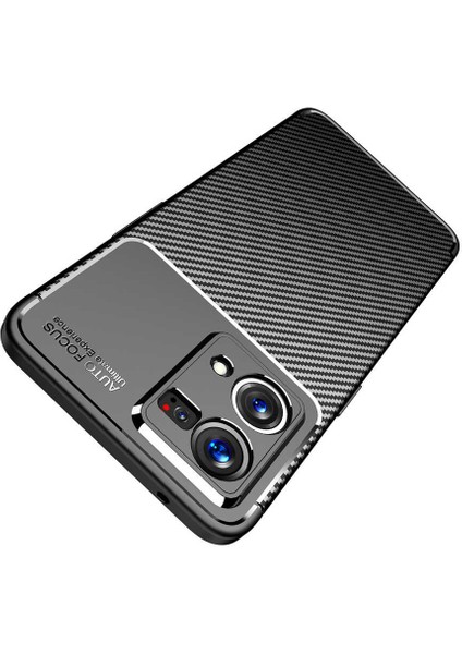 Oppo Reno 7 4g Kılıf Vlmt Negro Silikon Kapak-Siyah modelleri