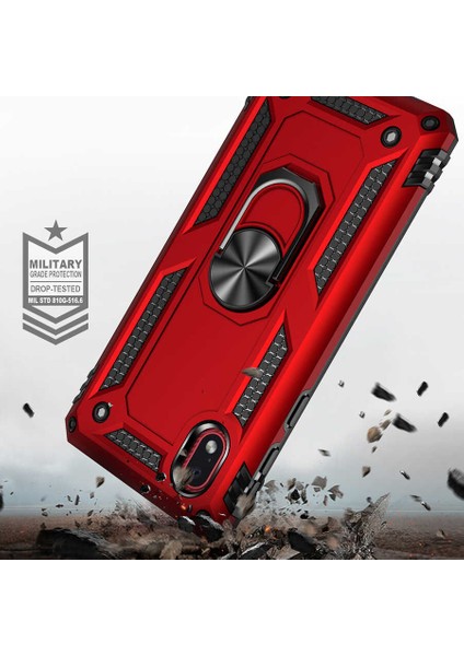 Galaxy A01 Core Kılıf Vlmt Vega Kapak-Kırmızı modelleri