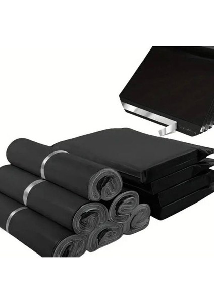 Kargo Poşeti, E Ticaret Poşeti, Paketleme Poşeti, Cepsiz Kargo Poşeti, Siyah 28X42 (100 Adet)