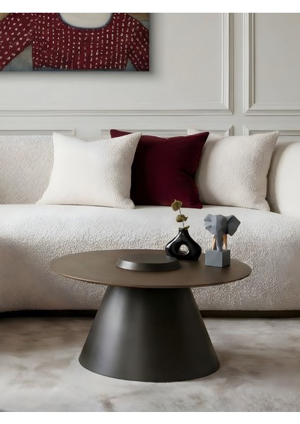 Venedik Orta Sehpa - Siyah & Pirinç Eskitme modelleri