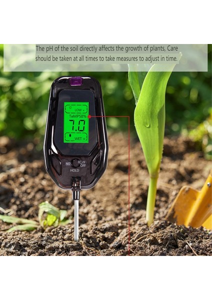 Beş Bir Arada Toprak Test Cihazı Çapraz Sınır Çapraz Yeni Toprak Nem Ölçer Çiçek ve Bahçecilik Ph Test Cihazı (Yurt Dışından) indirimleri