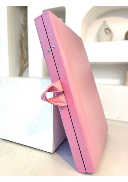 Profesyonel Katlanabilir Masaj ve Güzellik Masası – Taşınabilir, Hafif, Dayanıklı Pembe Renk