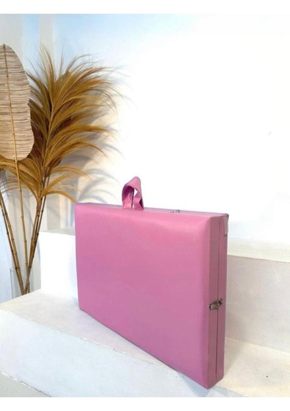 Profesyonel Katlanabilir Masaj ve Güzellik Masası – Taşınabilir, Hafif, Dayanıklı Pembe Renk fiyatları