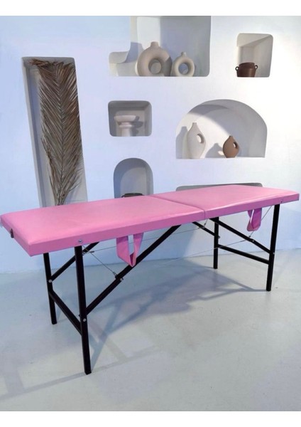 Profesyonel Katlanabilir Masaj ve Güzellik Masası – Taşınabilir, Hafif, Dayanıklı Pembe Renk modelleri