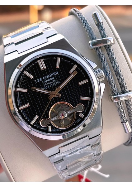 Otomatik Mekanizma Prx Kasa Italyan Bileklik Hediyeli 5 Atm Erkek Kol Saati OT.L08229.340