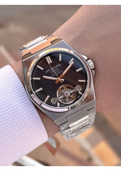 Otomatik Mekanizma Prx Kasa Italyan Bileklik Hediyeli 5 Atm Erkek Kol Saati OT.L08229.340 modelleri