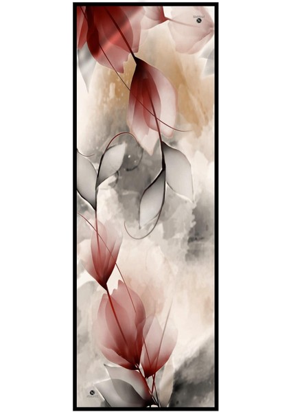 Süvari Şal Çiçek Desenli Bordo - Siyah Renkli 75X210 Şal Italyan Dikişli modelleri