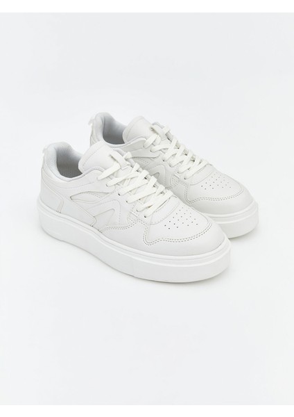Yeni Sezon Bağcıklı Kadın Spor Ayakkabı