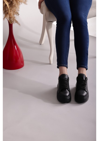 Sneaker Kadın Ayakkabı Günlük Spor Casual Siyah Ayakkabı modelleri