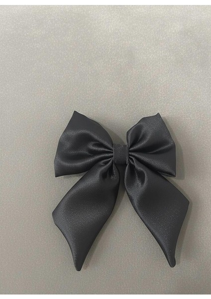 Saten Büyük Fiyonk Saç Tokası modelleri