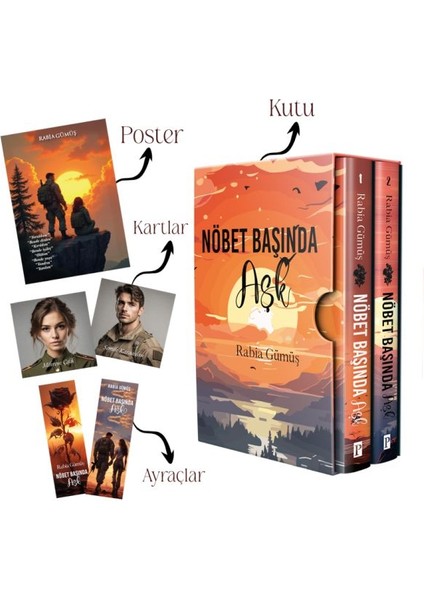 Nöbet Başında Aşk Kutulu Set