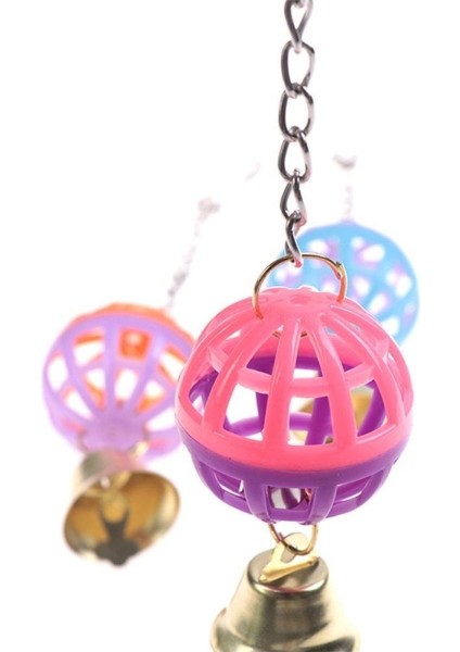 Trendme Zilli Top Kuş Oyuncağı ( Muhabbet Cennet Vb. )