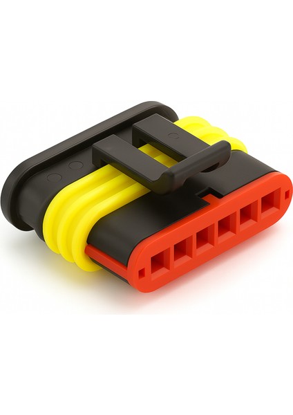 Super Seal Konnektör - Erkek (6 Pin)