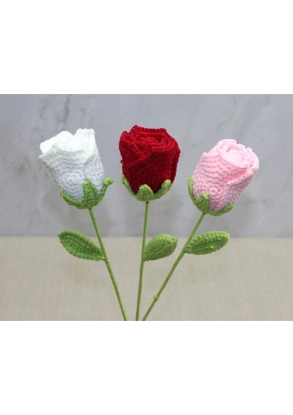 El Örgüsü Tekli Gül ALK4972