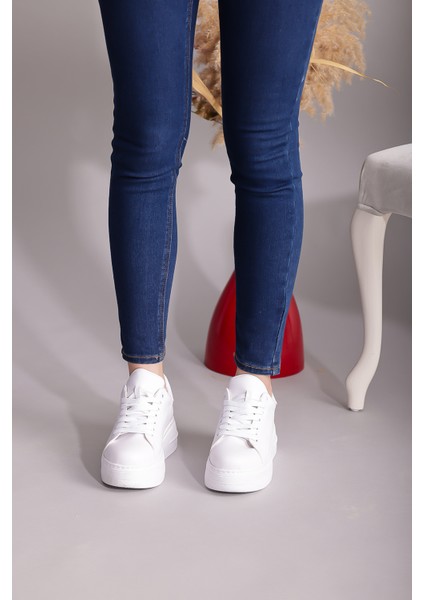 Sneaker Kadın Ayakkabı Günlük Spor Casual Siyah Ayakkabı