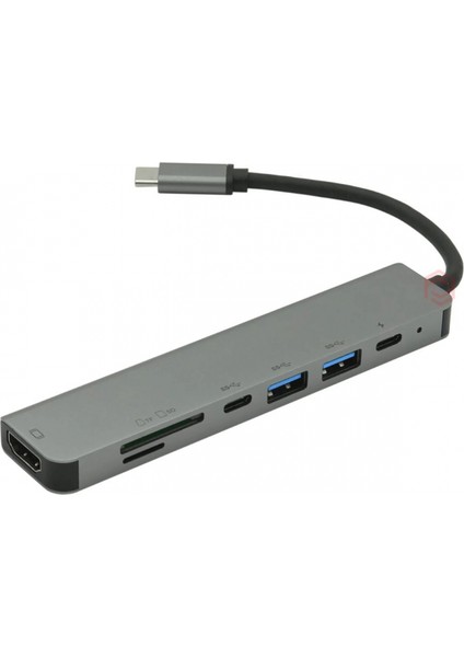 Frısby FA-7662TC USB Type-C - Hdmı+Sd/tf+Usb3.0