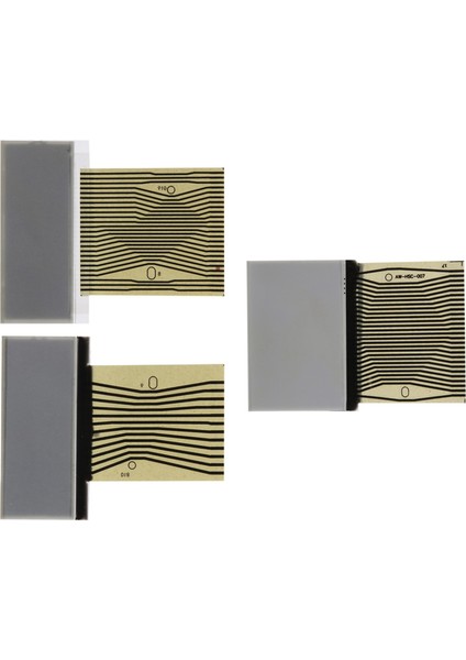 3pcs Araba LCD Ekran Air-Con Bilgi Mercedes Benz E-Serisi W210 Clk Sınıfı W208 Slk Sınıfı R170 W202 (Yurt Dışından) modelleri