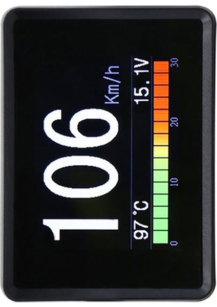 Obd Yerleşik Otomobil Kafası Hud Dijital Hız Göstergesi Gezisi Ekran Hızlı Yakıt Tüketimi Sıcaklığı Gösterge Alarmı (Yurt Dışından) fiyatları