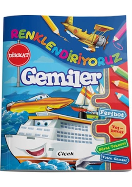 Renklendiriyoruz - Gemiler