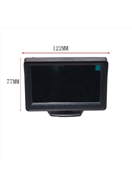 2x Arka Görüntü Kamera Geniş Derece 4 3 Inç Tft LCD Ekran Veya Monitör Su Geçirmez Gece Görme Ters Yedekleme Monitör (Yurt Dışından) fırsatları