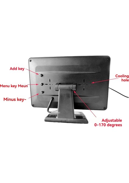 4 3 Inç Hd Ters Display Ters Ters Görüntü Ekran Ekran Otomobil Kamyonu Römorku Için Ekran (Yurt Dışından) modelleri