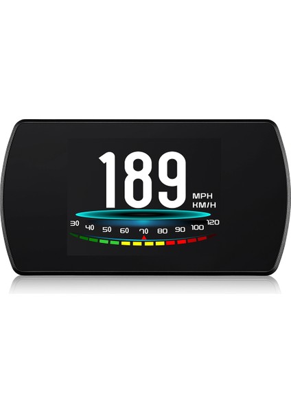 Baş Yukarı Ekran P12 Araba Dijital Obd Göstergesi Hud Otomatik Teşhis Araçları Dijital Metre Tft Hd Ekran Hız Saati Rpm Voltajı (Yurt Dışından)