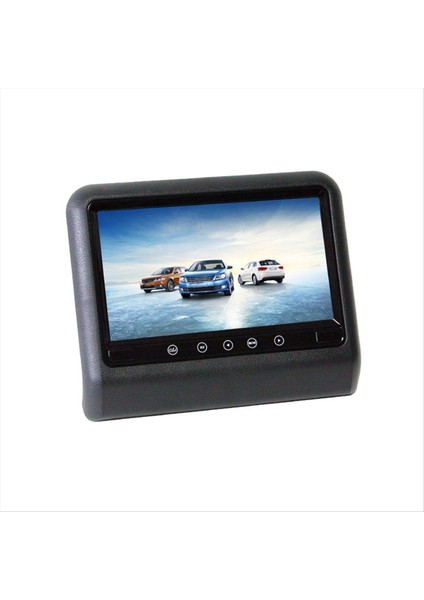 Araba Backrest Multimedya Oyuncu Araç Başlığı Yastık Ekranı Eşya Ekran Araba Başlığı LCD Ekran Monitörü 9 Inç (Yurt Dışından) fiyatları